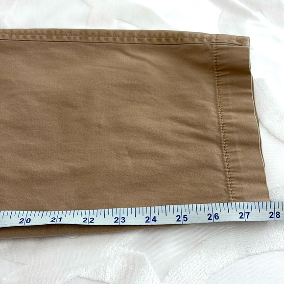Talbots Khaki/Tan Straight Leg Chino. Size 12 Petite. Made with 2% Spandex - Picture 11 of 11